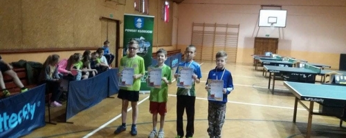XV Powiatowe Mistrzostwa Zrzeszenia LZS w tenisie stołowym